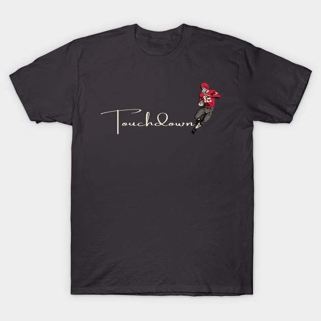 Touchdown Bucs! T-Shirt by Rad Love